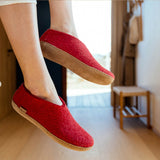 GLERUPS The Shoe Red - Leather Sole (6816095076417)