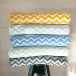 NORDIC CHILL Aalto 100% Wool Throw 130x170cm, Sky Blue (6775151820865)