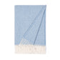 Silva 100% Wool Throw 130x200cm, Bluebell Blue (8672227098911)