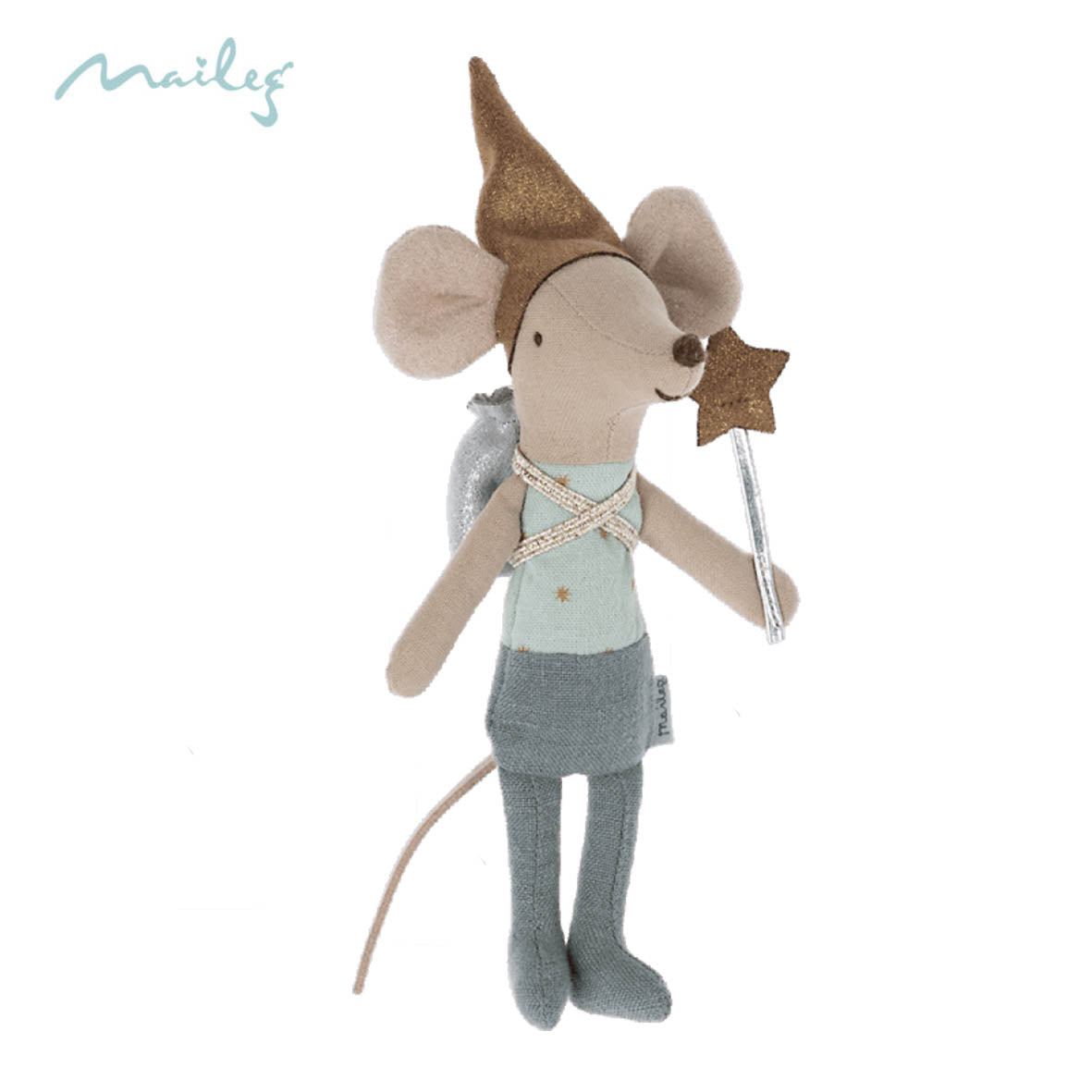 MAILEG Mouse in a Matchbox, Tooth Fairy Boy (3954912231489)