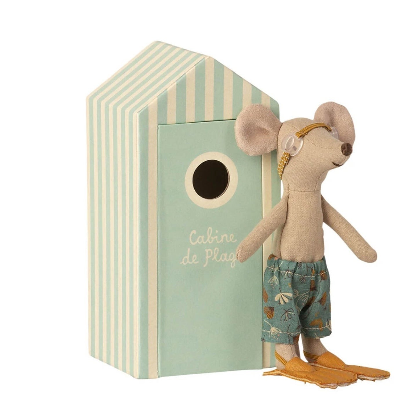Maileg Beach Mouse Big Brother in Cabin (6612798931009)