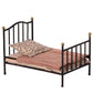 Maileg Vintage Bed, Anthracite (8618075586847)