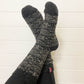 NORWOOL Wool Socks Norway, Charcoal/White (6561539915841)