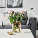 Ikea Berakna Glass Vase, 18cm (8084136558879)