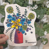 100% Biodegradable Dishcloth, Flowers (6887918010433)
