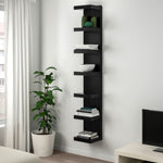 IKEA Lack Wall Shelf Unit 30x190cm, Black/Brown (3697894789)