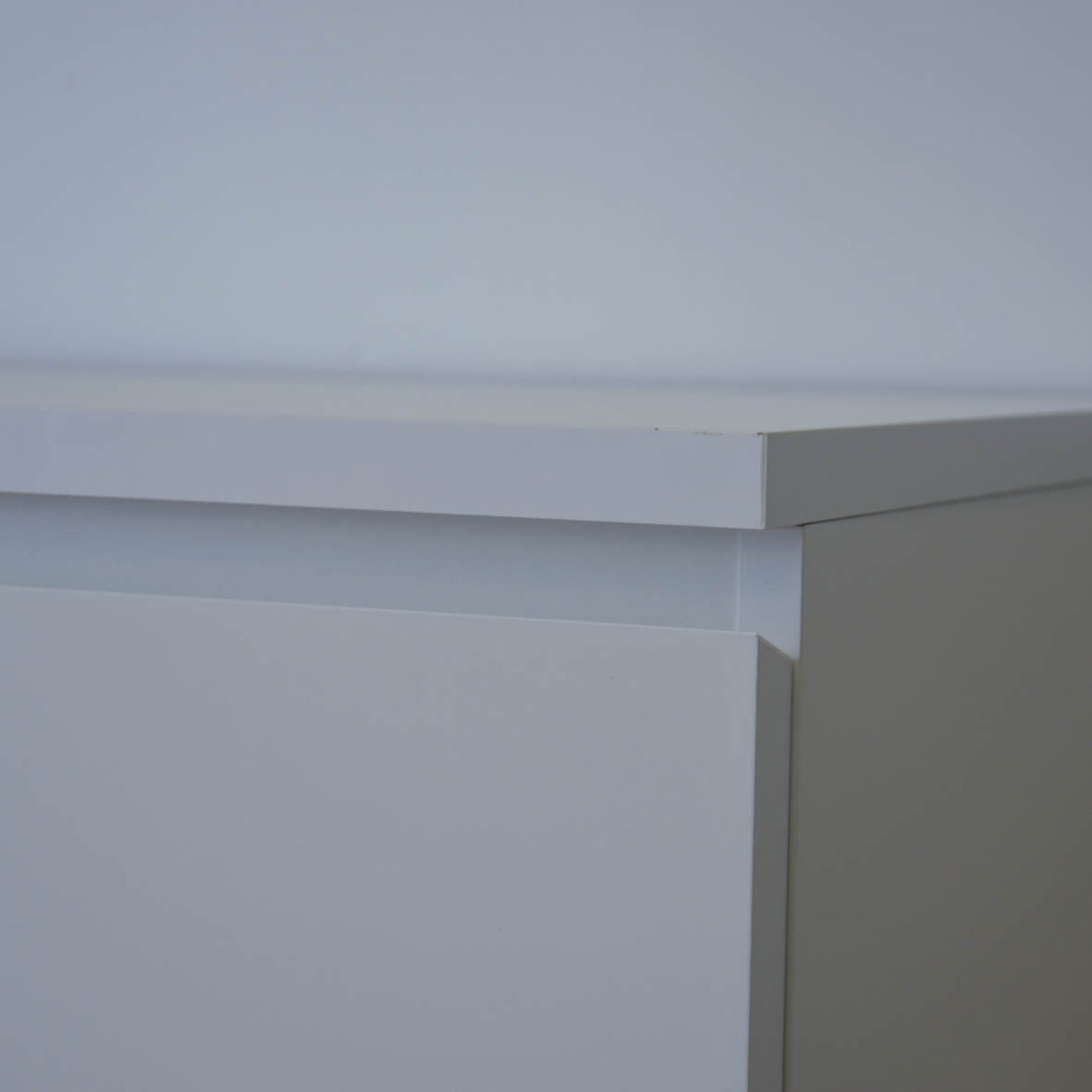 IKEA Malm 4 Drawer Chest, 80x48x100cm, White (4387266756673)