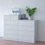 IKEA Malm 4 Drawer Chest, 80x48x100cm, White (4387266756673)