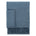 Sleepy Uni Pocket Scarf 60x170cm, Rainy Blue (6910577705025)